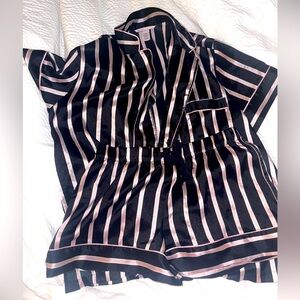 Satin Vict Secret Pajama  short set